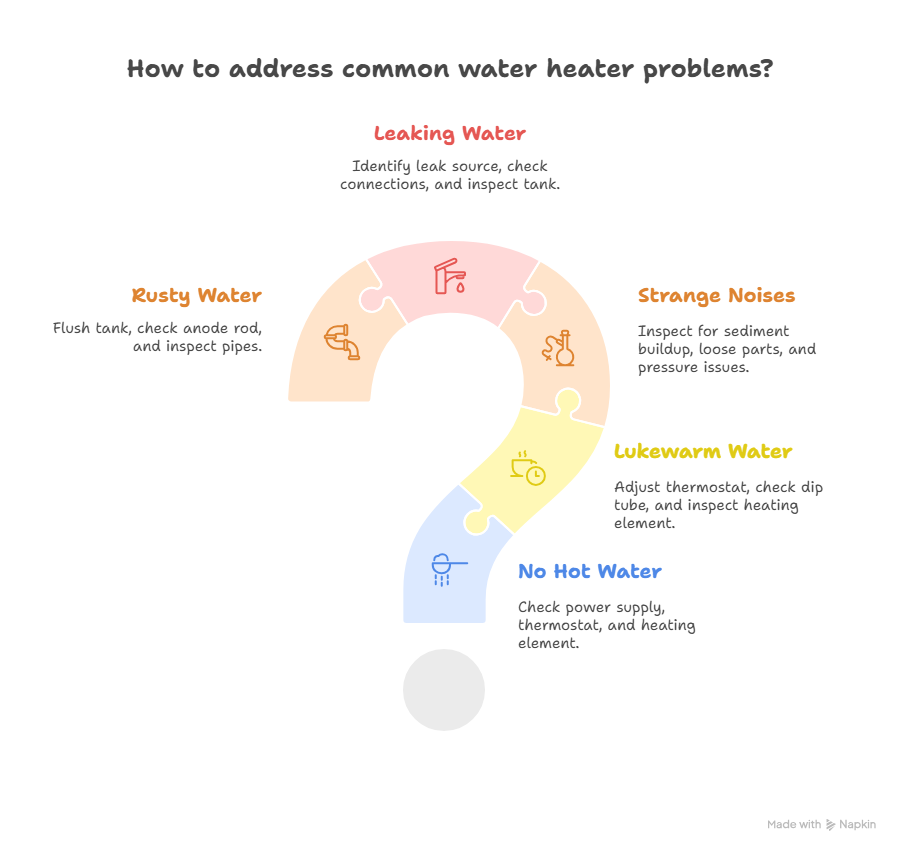 Common Water Heater Problems You Might Face - visual selection