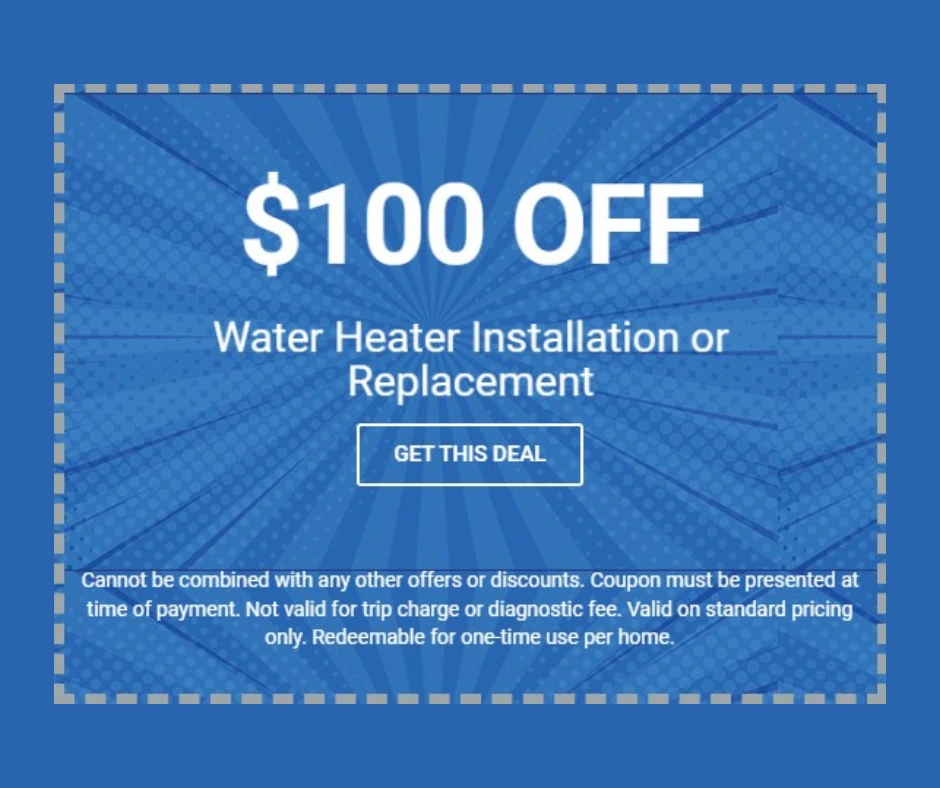 $100 off wh install